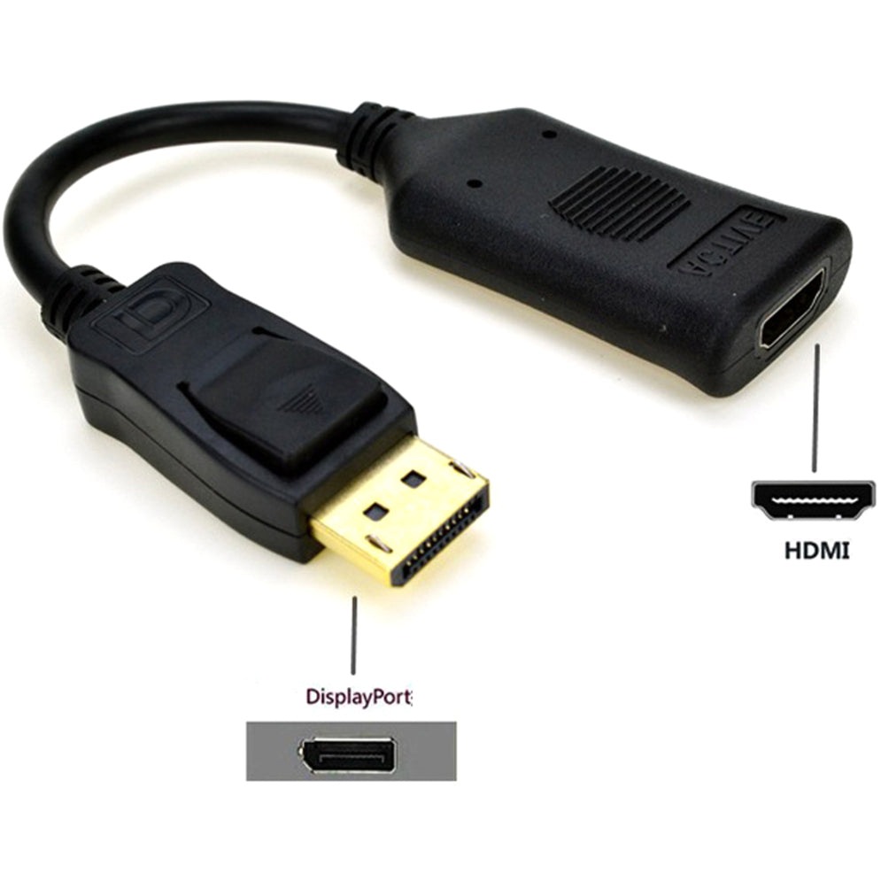 4XEM 4K Displayport to HDMI Female Adapter