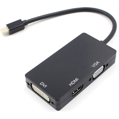 4XEM 3 In 1 Mini DisplayPort to HDMI DVI VGA Adapter