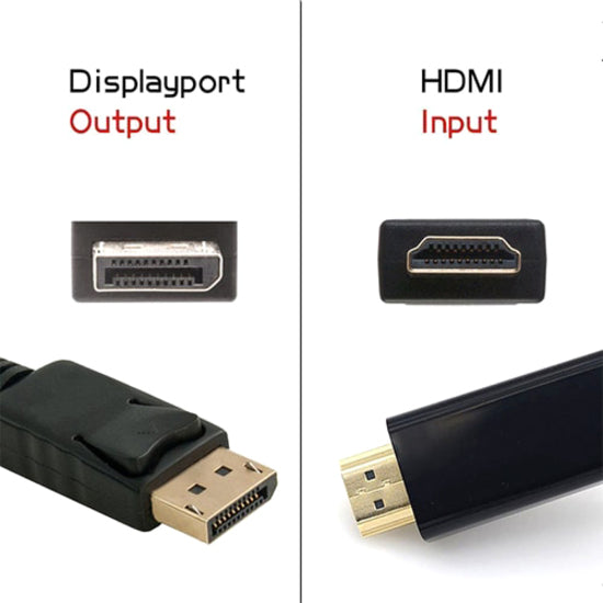 4XEM 4K Displayport to HDMI Cable 6ft