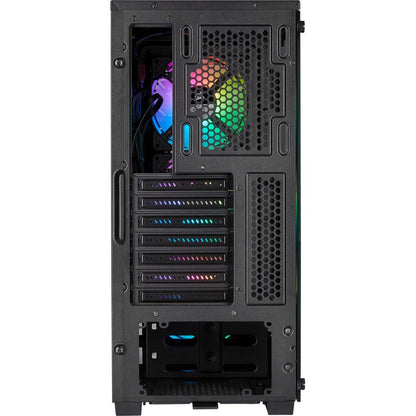 Corsair iCUE 220T RGB Airflow Tempered Glass Mid-Tower Smart Case - Black