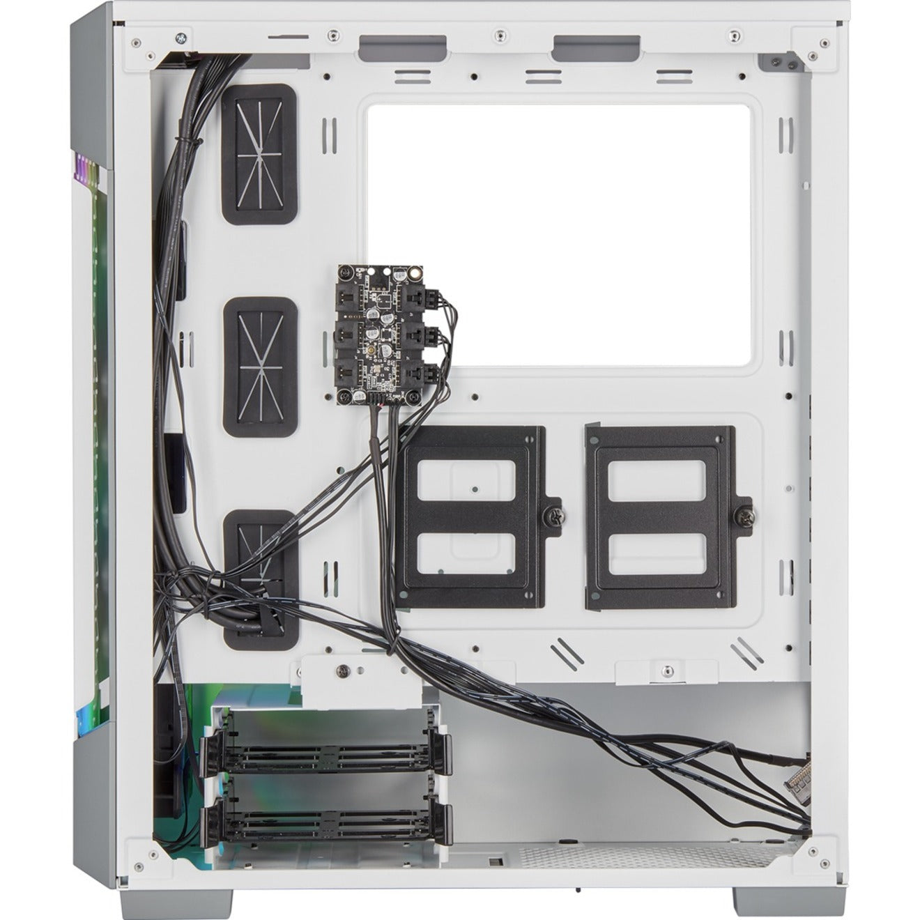 Corsair iCUE 220T RGB Airflow Tempered Glass Mid-Tower Smart Case - White