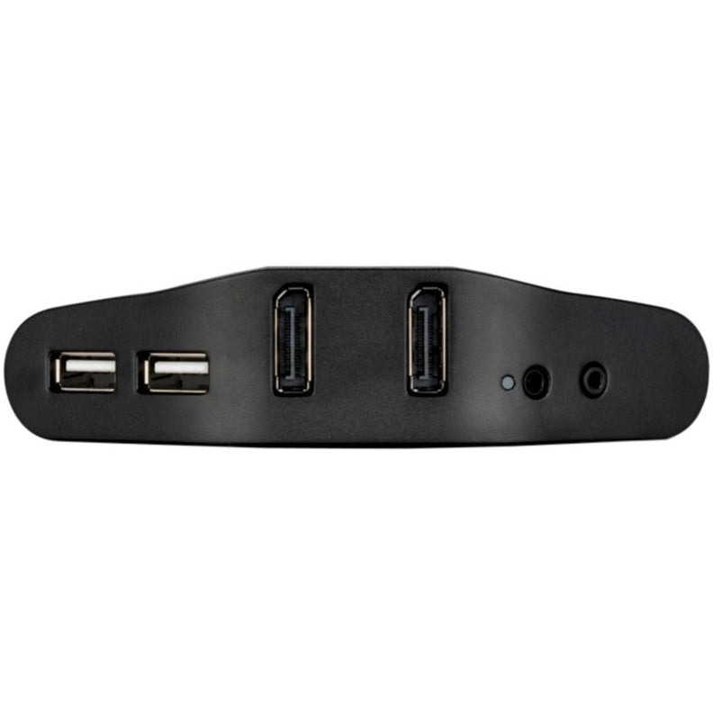 Belkin Secure 2-Port Flip DP-to-DP Dual Head KVM with Digital Audio PP 3.0