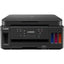 Canon PIXMA G G6020 Inkjet Multifunction Printer-Color-Copier/Scanner-4800x1200 dpi Print-Automatic Duplex Print-5000 Pages-350 sheets Input-Color Flatbed Scanner-1200 dpi Optical Scan-Wireless LAN-Wireless PictBridge-Mopria-Canon PRINT Business