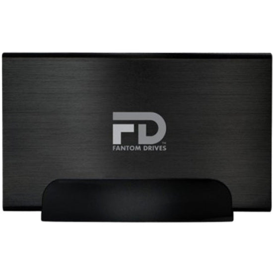 Fantom Drives 8TB External Hard Drive - GFORCE 3 - USB 3 eSATA Aluminum Black GF3B8000EU-TAA TAA Compliant