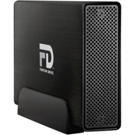 Fantom Drives 8TB External Hard Drive - GFORCE 3 - USB 3 eSATA Aluminum Black GF3B8000EU-TAA TAA Compliant