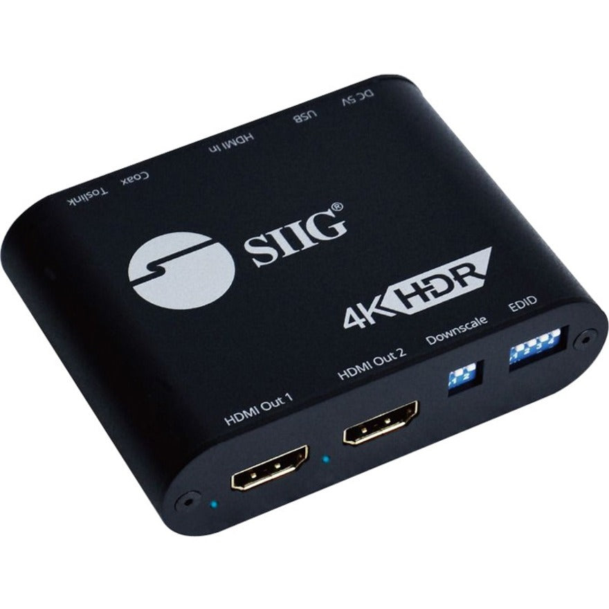 1X2 HDMI 2.0 SPLITTER W/ AUDIO 