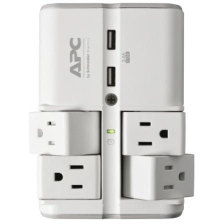 APC by Schneider Electric SurgeArrest Essential 4-Outlet Surge Suppressor/Protector