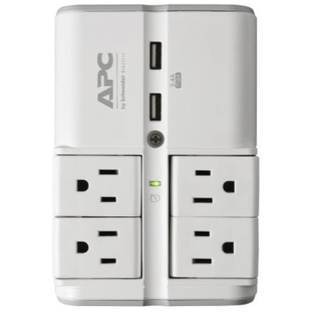 APC by Schneider Electric SurgeArrest Essential 4-Outlet Surge Suppressor/Protector