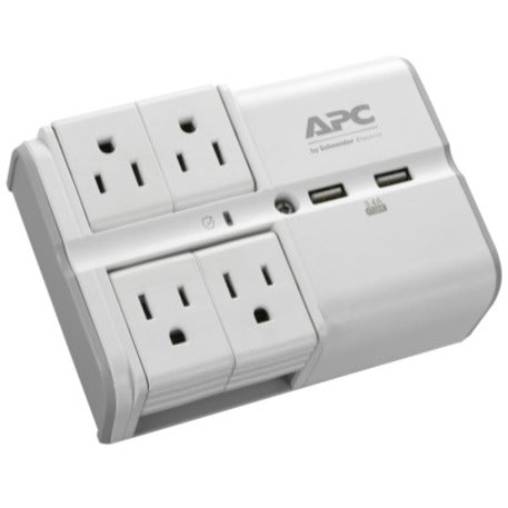 APC by Schneider Electric SurgeArrest Essential 4-Outlet Surge Suppressor/Protector