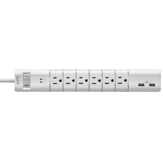 APC by Schneider Electric SurgeArrest Essential 6-Outlet Surge Suppressor/Protector