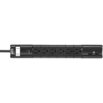 APC by Schneider Electric SurgeArrest Essential 6-Outlet Surge Suppressor/Protector