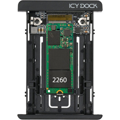 Icy Dock MB705M2P-B Drive Enclosure for 2.5" - U.2 (SFF-8639) Host Interface External - Black