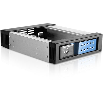 iStarUSA BPN-DE110HD Drive Bay Adapter for 5.25" - Serial ATA/600 Host Interface Internal - Black Blue