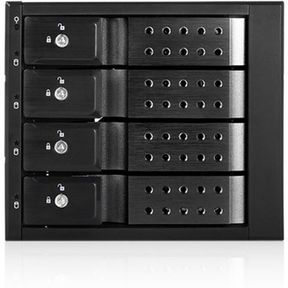 iStarUSA BPN-DE340HD Drive Enclosure for 5.25" - Serial ATA/600 Host Interface Internal - Black