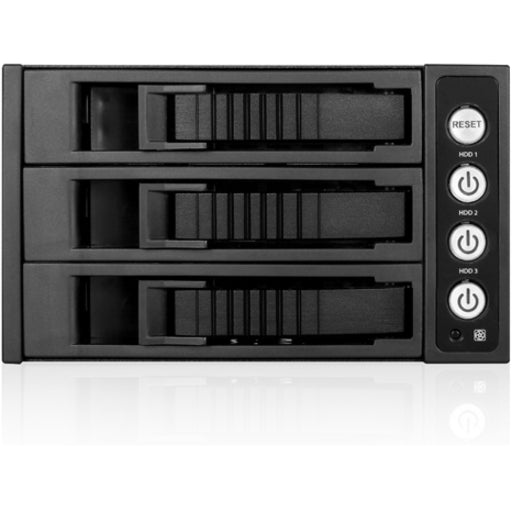 iStarUSA BPU-230HD Drive Enclosure for 5.25" - Serial ATA/600 Host Interface Internal - Black