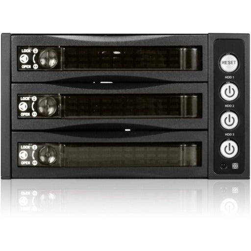 iStarUSA BPU-230HD Drive Enclosure for 5.25" - Serial ATA/600 Host Interface Internal - Black