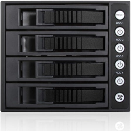 iStarUSA BPU-340HD Drive Enclosure for 5.25" - Serial ATA/600 Host Interface Internal - Black