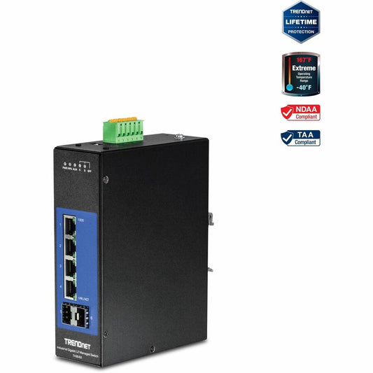 MANAGED DIN-RAIL SWITCH        