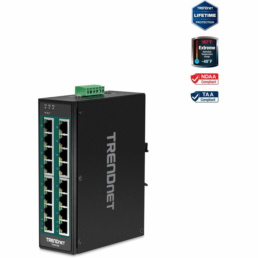 16PORT INDUSTRIAL SWITCH       