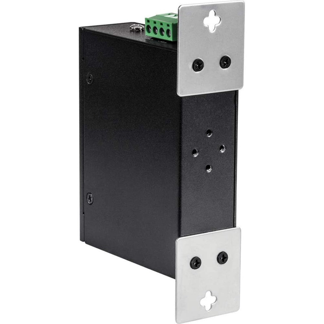 TRENDnet 5-Port Industrial Fast Ethernet DIN-Rail Switch 4 x Fast Ethernet PoE+ Ports 1 x Fast Ethernet Port 90W PoE Power Budget DIN-Rail IP30 Rated Lifetime Protection Black TI-PE50
