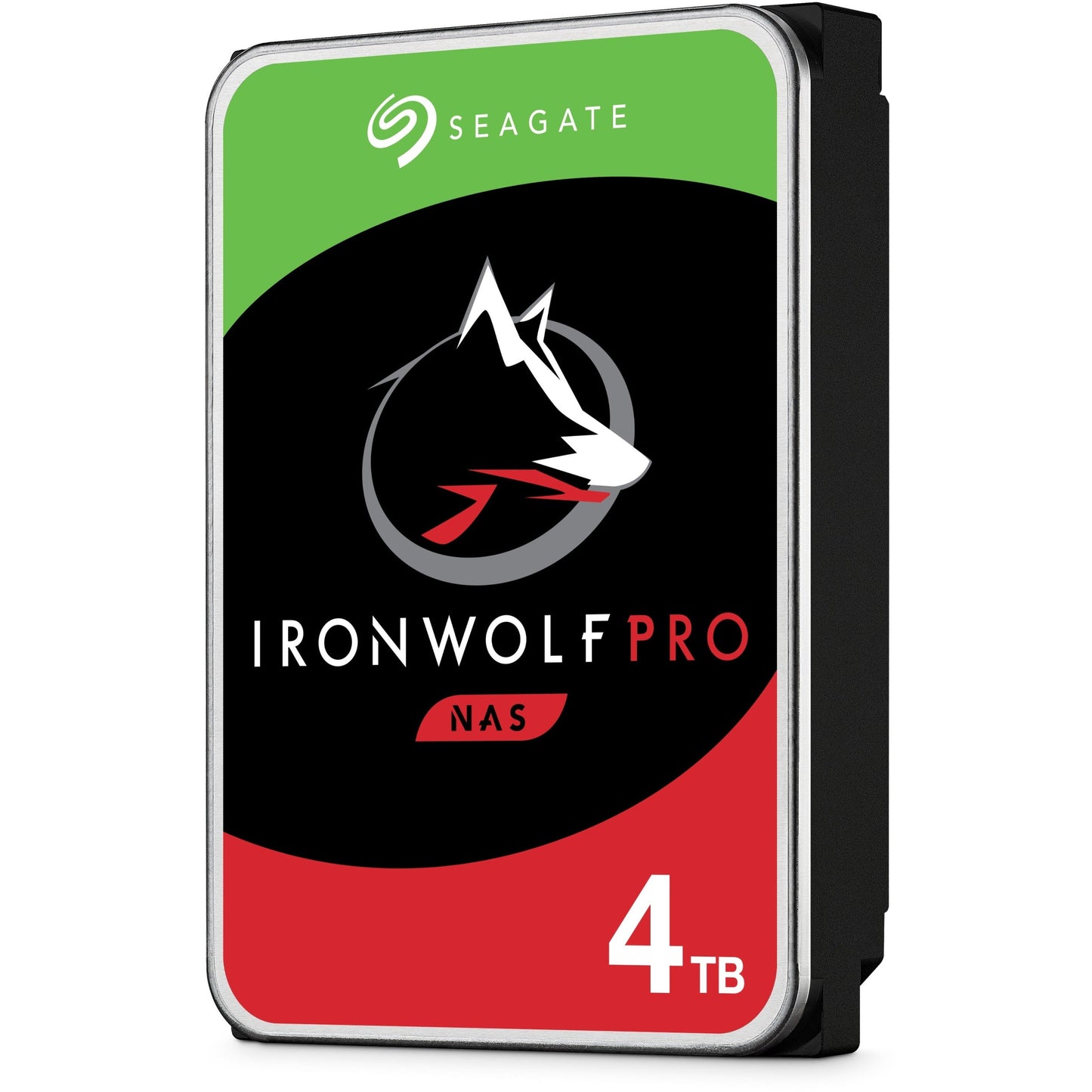 Seagate IronWolf Pro ST4000NE001 4 TB Hard Drive - 3.5" Internal - SATA (SATA/600) - Conventional Magnetic Recording (CMR) Method