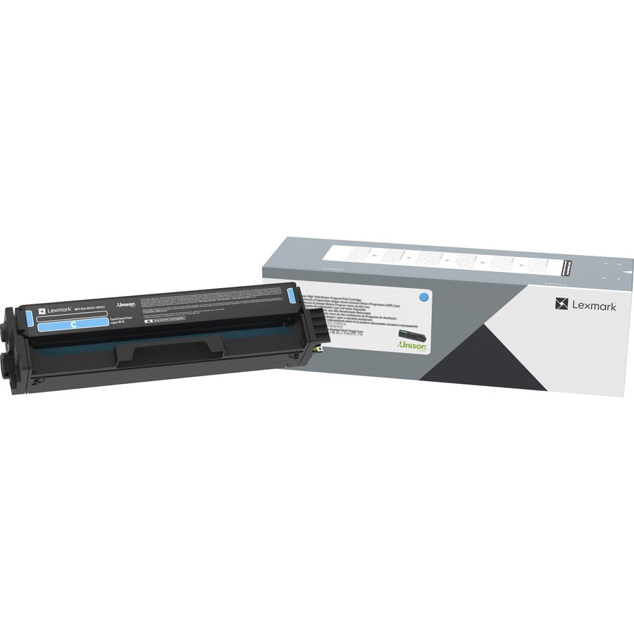 Lexmark Unison Original Standard Yield Laser Toner Cartridge - Cyan - 1 Each