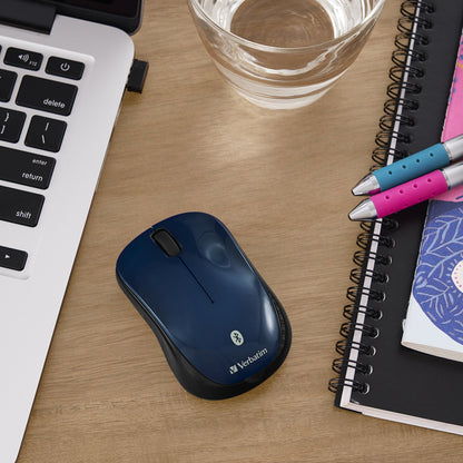 Bluetooth&reg; Wireless Tablet Multi-Trac Blue LED Mouse - Dark Teal