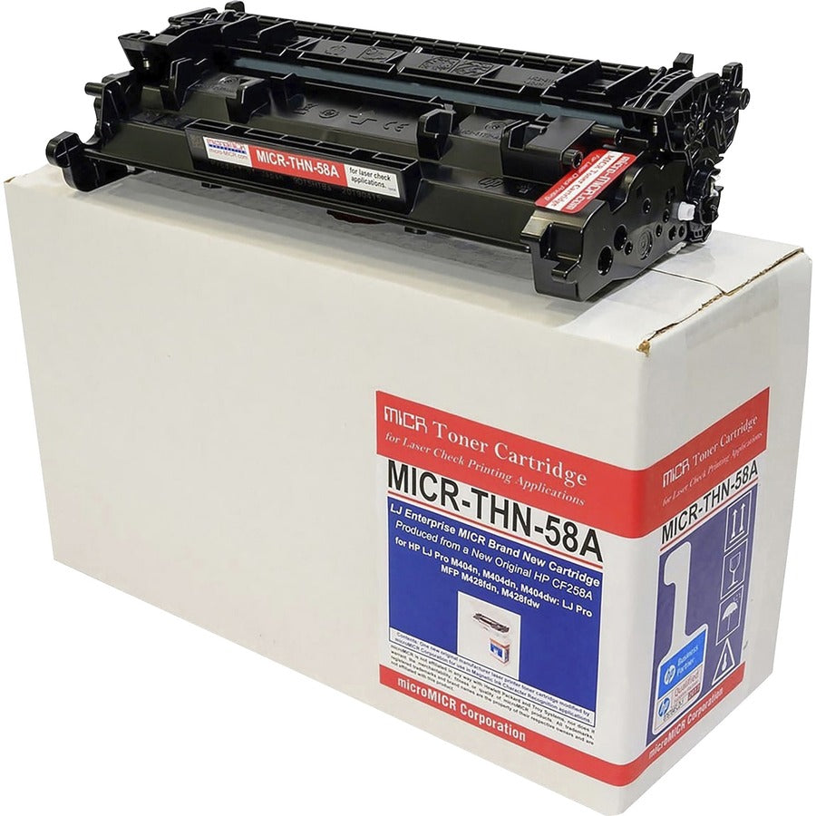 microMICR MICR Laser Toner Cartridge - Alternative for HP 58A (CF258A) - Black - 1 Each