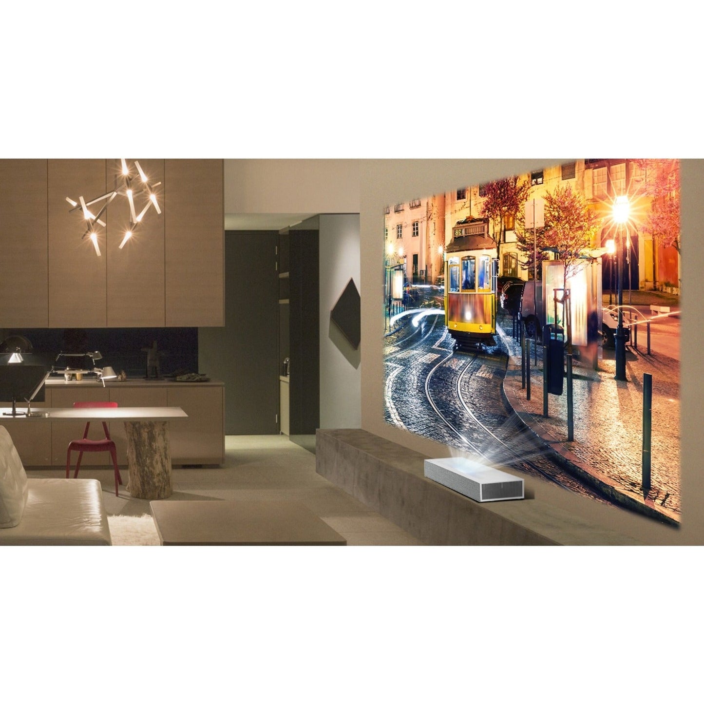 LG CineBeam HU85LA Ultra Short Throw DLP Projector - 16:9