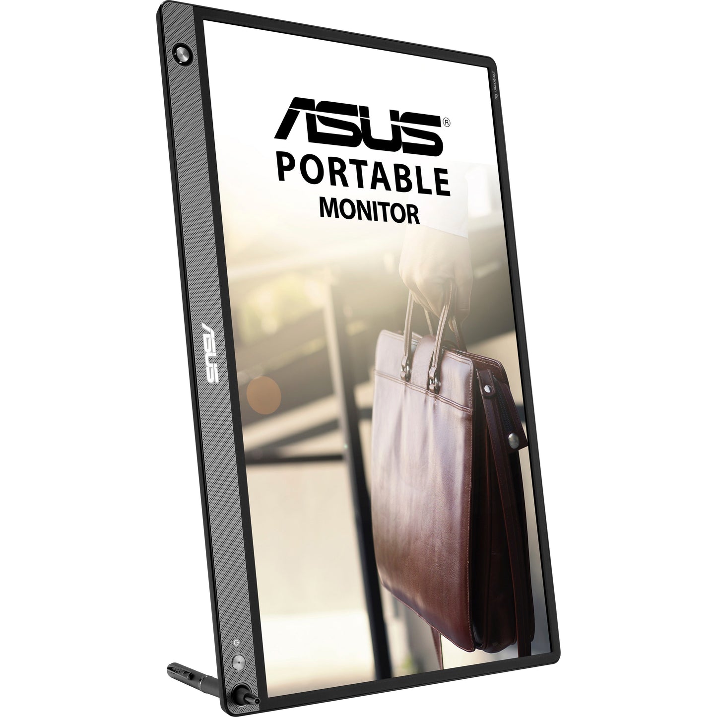 Asus ZenScreen GO MB16AHP 15.6" Full HD LCD Monitor - 16:9 - Black Gray