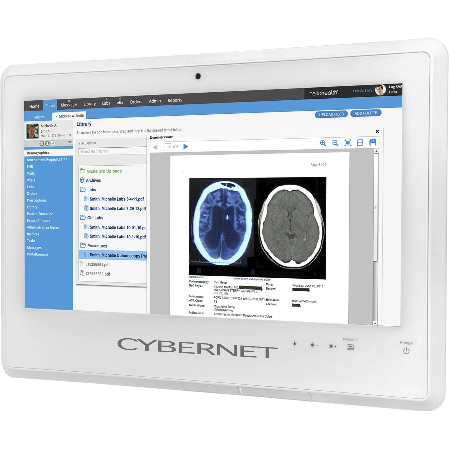 Cybernet CYBERMED-XB20 19.5" LCD Touchscreen Monitor - 16:9