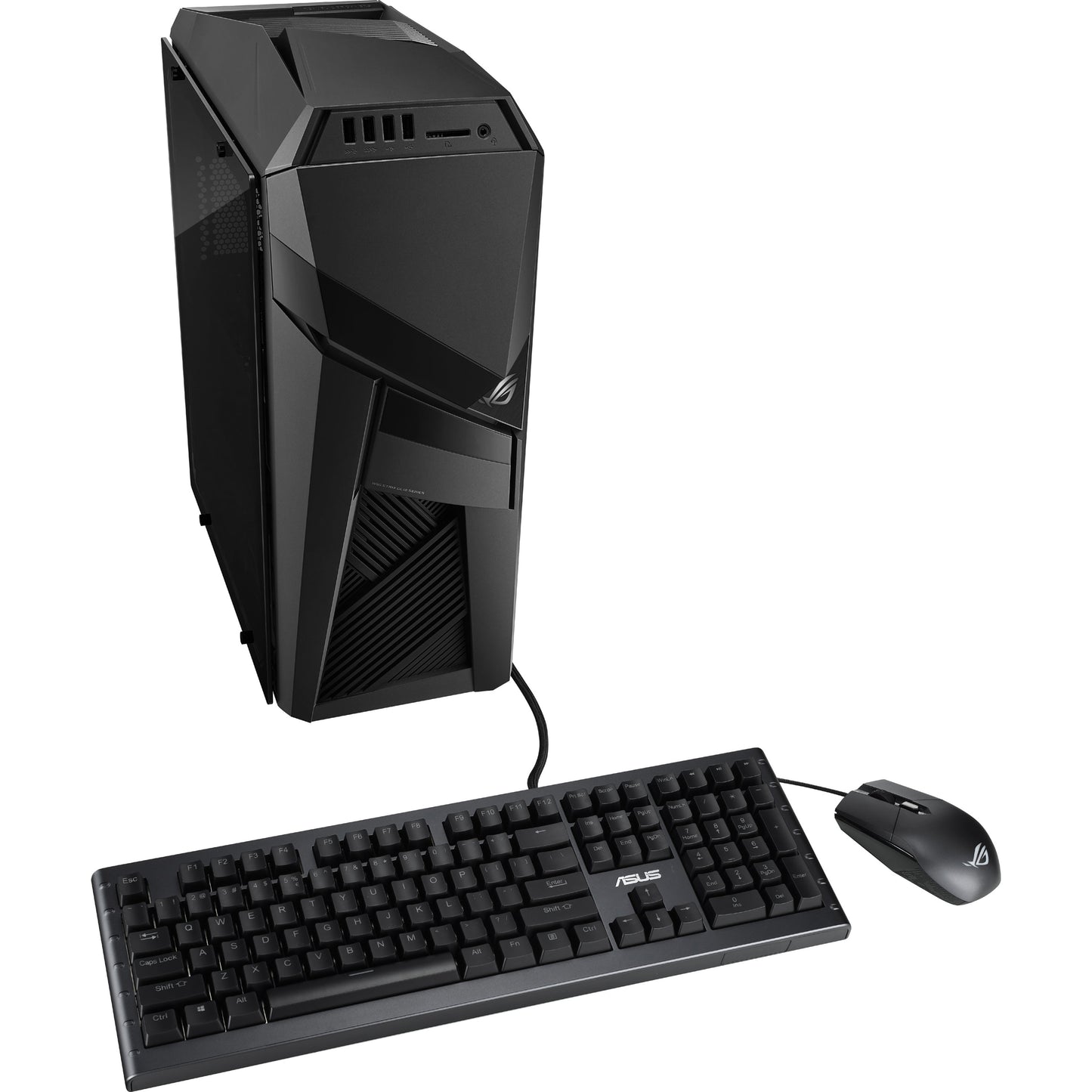 Asus ROG Strix GL12CX-XB991 Gaming Desktop Computer - Intel Core i9 9th Gen i9-9900K 3.60 GHz - 32 GB RAM DDR4 SDRAM - 1 TB SSD - Tower - Iron Gray