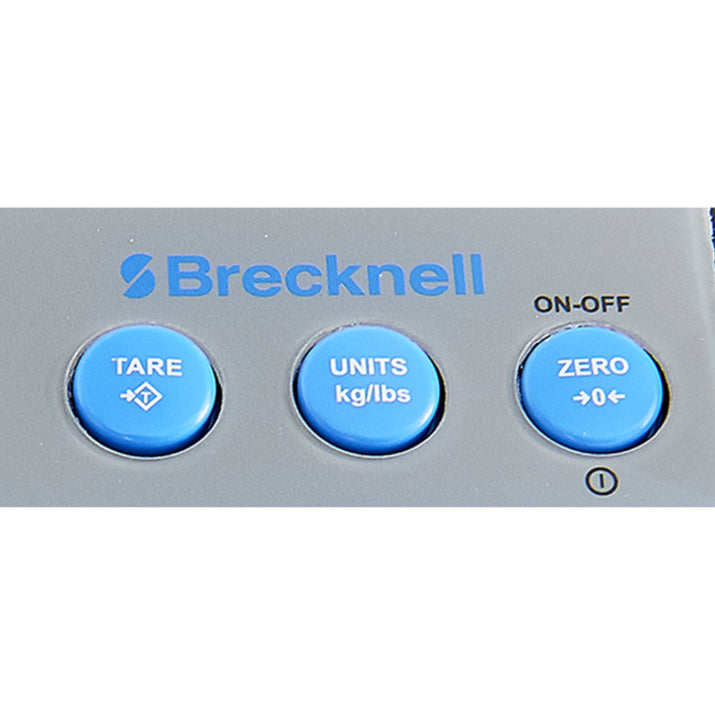 Brecknell GP250 USB Electronic General Purpose Bench Scale 250LB Capacity Portable Internal Backlit Display USB COM Port
