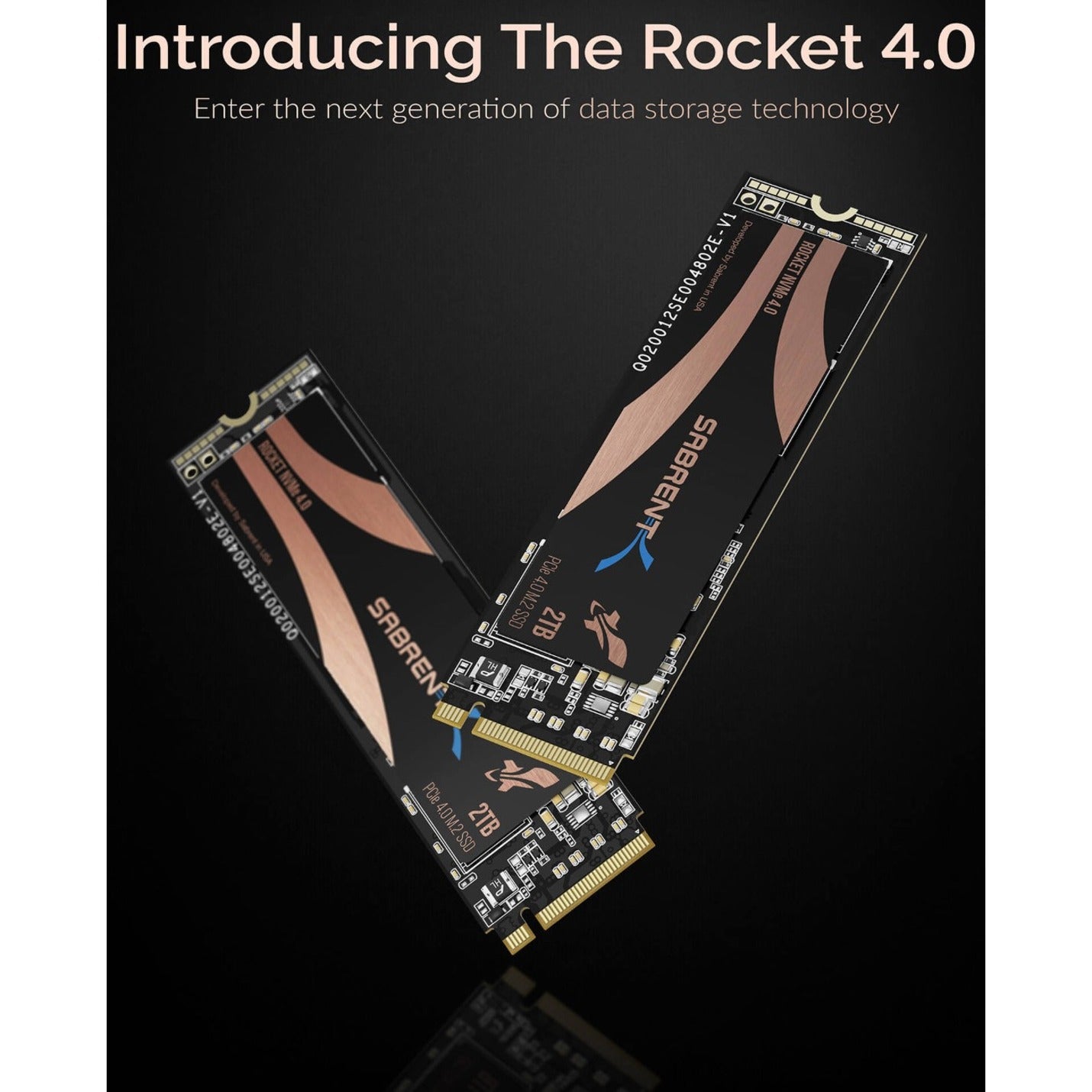 Sabrent Rocket SB-ROCKET-NVME4-2TB 2 TB Solid State Drive - M.2 2280 Internal - PCI Express NVMe (PCI Express NVMe 4.0 x4)