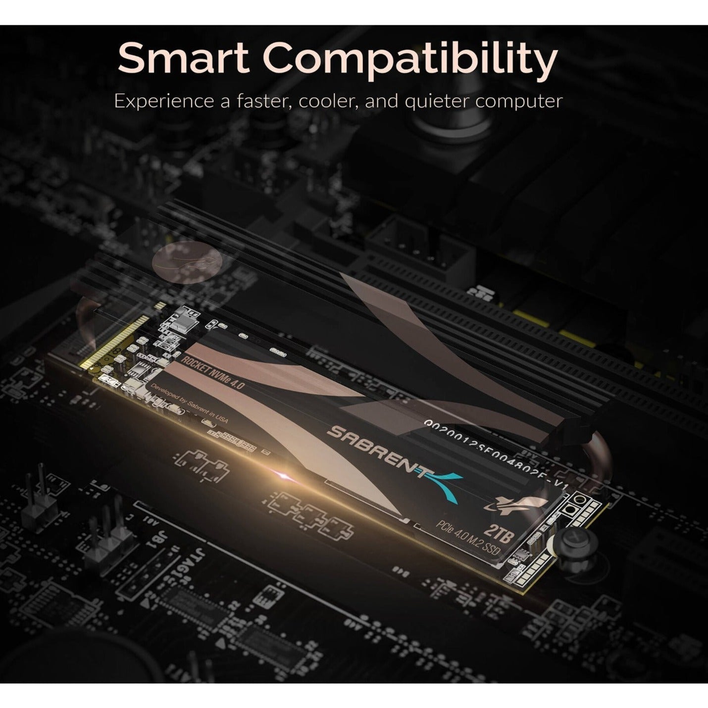 Sabrent Rocket SB-ROCKET-NVME4-2TB 2 TB Solid State Drive - M.2 2280 Internal - PCI Express NVMe (PCI Express NVMe 4.0 x4)