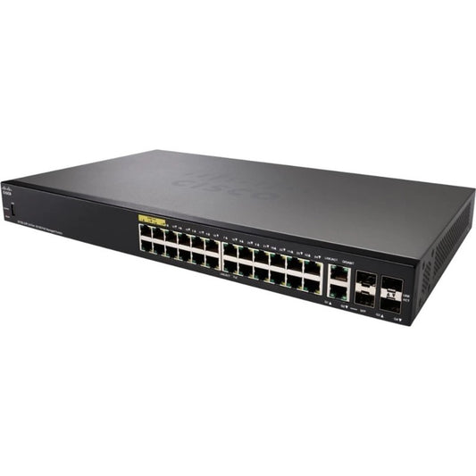 Cisco SF350-24P 24-Port 10 100 POE Managed Switch