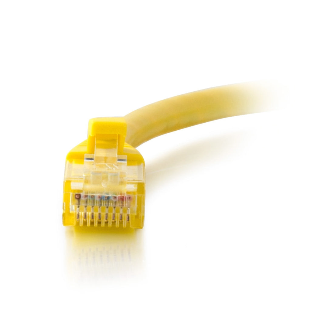 C2G 7ft Cat6a Unshielded Ethernet Cable Cat 6a Network Patch Cable - Yellow