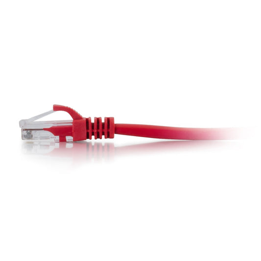 C2G 1ft Cat6a Unshielded Ethernet Cable - Cat 6a Network Patch Cable - Red