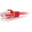 C2G 2ft Cat6a Unshielded Ethernet Cable - Cat 6a Network Patch Cable - Red