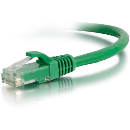 C2G 1ft Cat6a Unshielded Ethernet Cable Cat 6a Network Patch Cable - Green