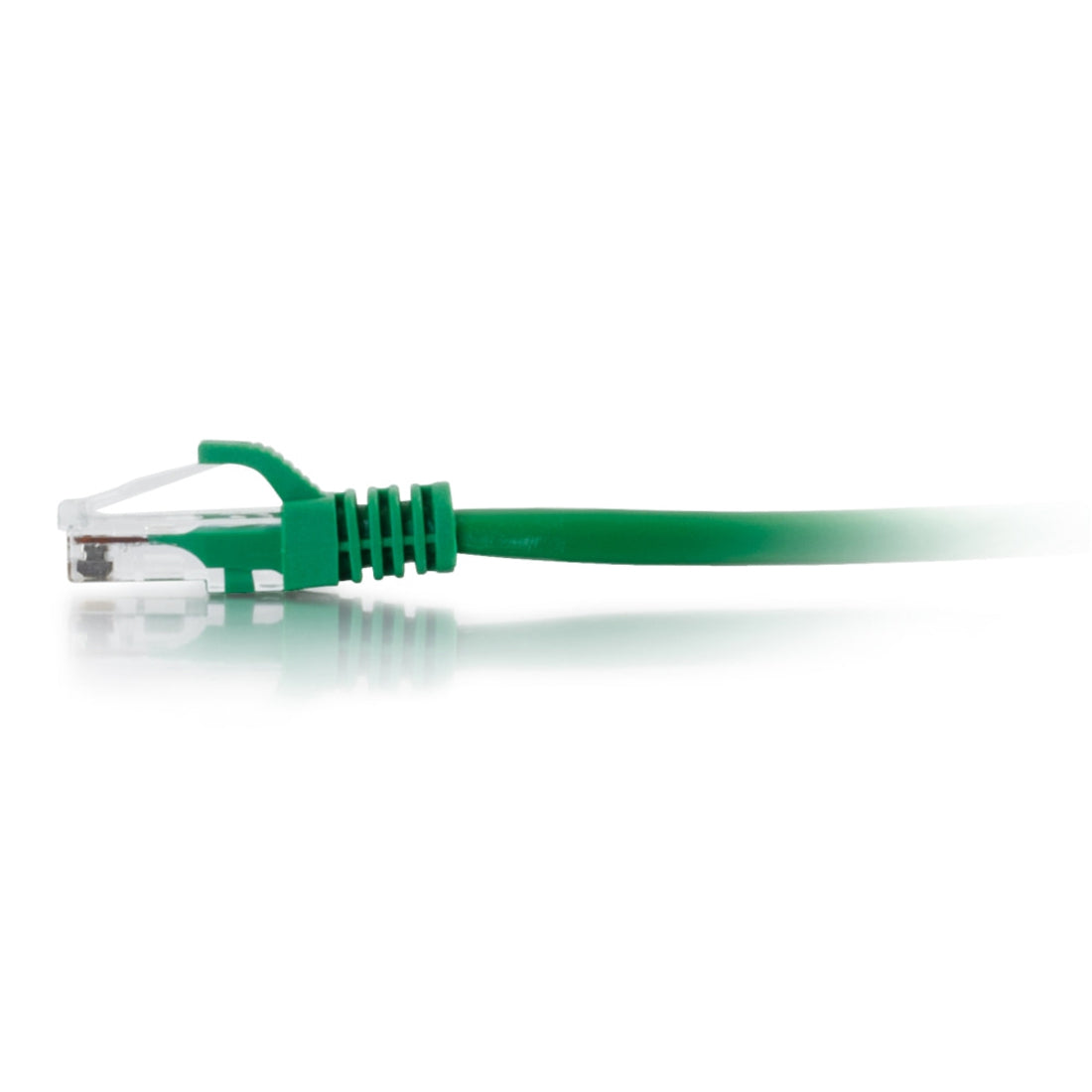 C2G 1ft Cat6a Unshielded Ethernet Cable Cat 6a Network Patch Cable - Green