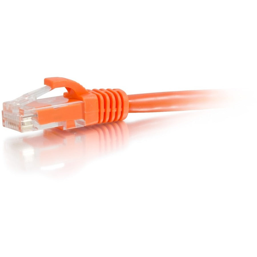 C2G 7ft Cat6a Unshielded Ethernet - Cat 6a Network Patch Cable - Orange