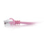 C2G 10ft Cat6a Snagless Unshielded (UTP) Ethernet Patch Cable - Pink