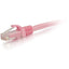 C2G 10ft Cat6a Snagless Unshielded (UTP) Ethernet Patch Cable - Pink