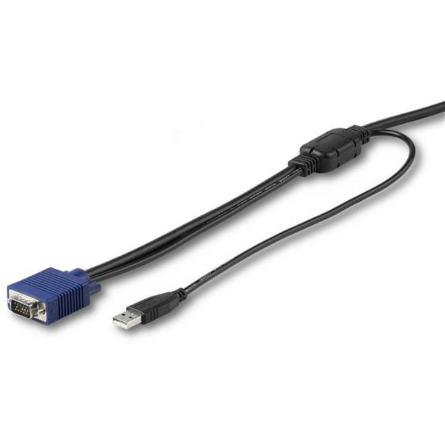 StarTech.com 6 ft. (1.8 m) USB KVM Cable for StarTech.com Rackmount Consoles - VGA and USB KVM Console Cable (RKCONSUV6)