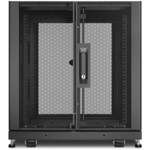 APC by Schneider Electric NetShelter SX 12U Server Rack Enclosure 600mm x 1070mm w/ Sides Black