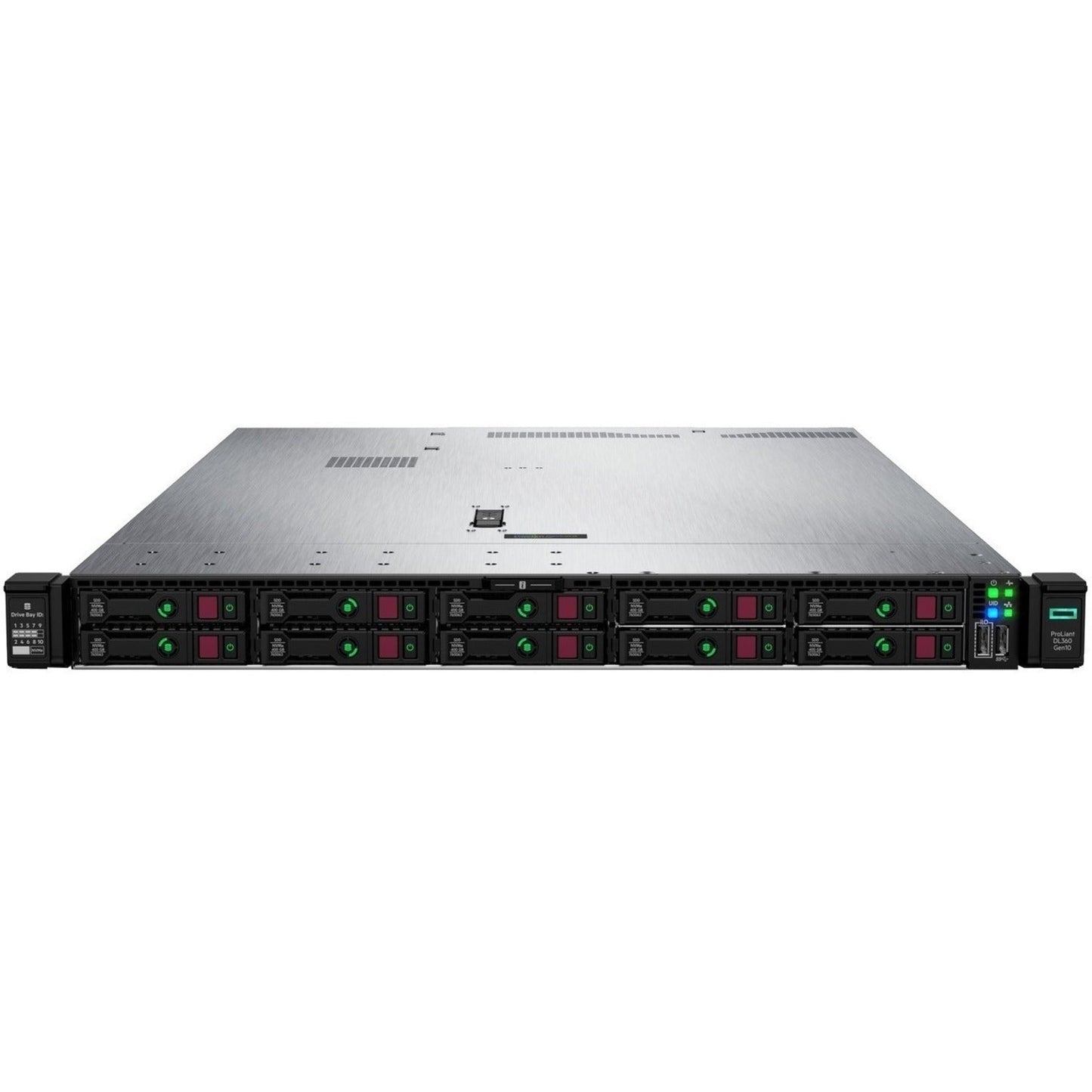 HPE ProLiant DL360 G10 1U Rack Server - 1 x Intel Xeon Gold 5118 2.30 GHz - 64 GB RAM - 3.60 TB HDD - (6 x 600GB) HDD Configuration - Serial Attached SCSI (SAS) Controller