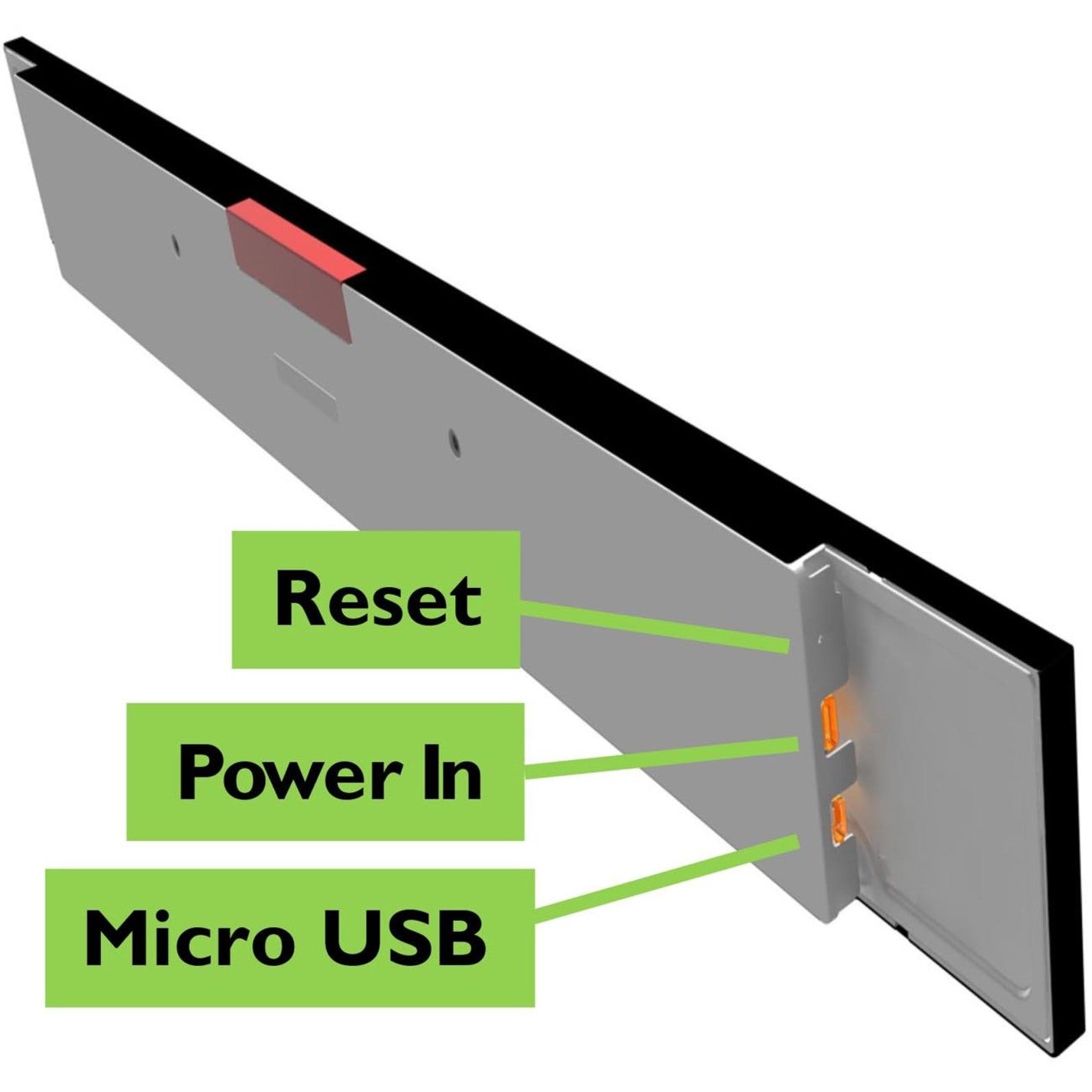 Mimo Monitors 23" Shelf Edge Stretch Display with Android Player