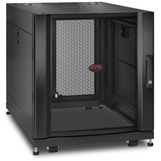 APC by Schneider Electric NetShelter SX 12U Server Rack Enclosure 600mm x 900mm w/ Sides Black