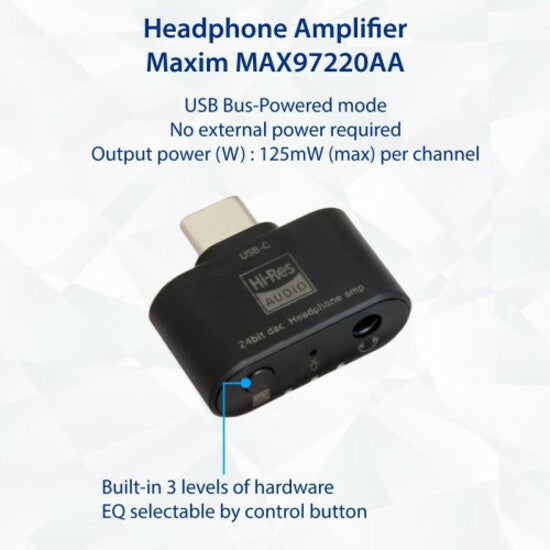 SYBA Mini-Phone/USB-C Audio Adapter